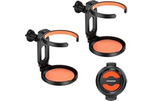 SIGANDG Porte-gobelets Pliables pour Voiture Porte Gobelet Voiture Porte-gobelets Réglables pour Auto pour Grille daération de Voiture Peut Placer du cola, du café, du thé (Paquet de 2)