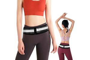 PINNKL Sacroiliac Hip Belt for Women，Pain Relief for Sciatic, Pelvic, Lower Back and Leg,Adjustable Llumbar Support Belt for Back Pain Relief and Sciatica Prevention Belt