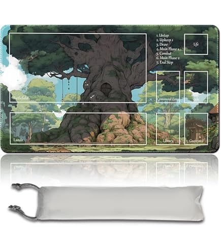 GuardMat - Edgar Markov (Bordes Cosidos) - Tapete para Cartas Magic - Alfombrilla de Juego - Playmat Compatible con MTG, Señor de los Anillos, TCG, Juegos de Mesa