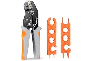 Anbte Solar Crimpingzange Set für 2.5/4/6mm² Solarpanel PV Kabel, Solar PV Crimpzange Werkzeugsätze inkl. 2pcs Multifunktionale Schraubenschlüssel, Solar Crimpwerkzeug für Solaranlage Photovoltaik