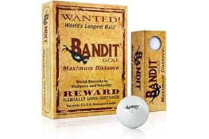 Band-It Bandit Maximum Distance Golf Balls