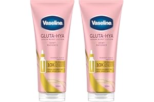 Vaseline Gluta-Hya Dewy Radiance Serum Burst Lotion - Lozione Idratante per il Corpo con Acido Ialuronico e Glutatione - Cura con Antiossidanti per una Pelle Luminosa - 2 × 200 ml