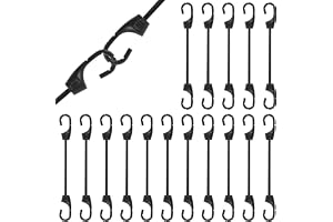 Gummispännband med krokar 16 styck Expander med krokar Hög elasticitet Gummispännband med krokar Mångsidigt gummiband med kro