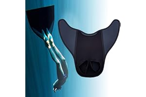 FRIFER Monopinne da sirena per il nuoto in acqua - Pinne per bambini da nuoto monopezzo Pinne da sirena - Pinne da allenamento per la coda da nuoto Costumi da bagno per bambini Adulti