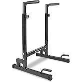 ProsourceFit Power Tower Pull Up Bar Station Workout Dip Station for Home Gym Strength Training Workout