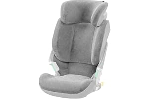 Maxi-Cosi Kore Toddler Car Seat Cover, Breathable Summer Cover for Kids, Keeps Car Seat Clean and Intact, 100% Cotton, Fresh Grey (light grey)