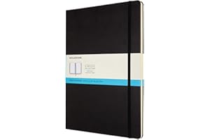 ‎MOLESKINE Moleskine - Klassisches Punktraster Notizbuch - Notizheft mit Hardcover und elastischem Verschluss - Maße A4 21 x 29.7 cm - Farbe Schwarz, 192 Seiten