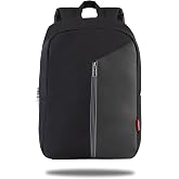 Classone PR-R300 Modena 15.6'' WTX Pro Waterproof Fabric Macbook, Mac Air Laptop Backpack-Black