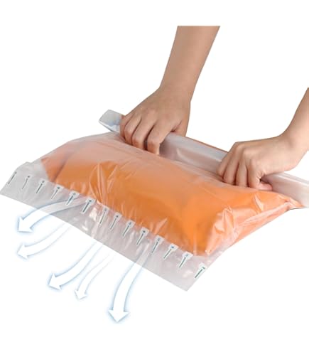 Vacuümzakken voor Kleding en Reizen - Herbruikbare Dichte Zakjes voor