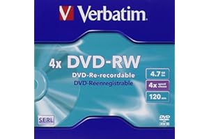 Verbatim DVD-RW Matt Silver 4.7 GB DVD+R