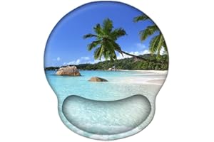 ‎AOKSUNOVA AOKSUNOVA Ergonomiczna podkładka pod mysz z poduszką żelową, podkładka pod mysz z podkładką pod nadgarstek, podkładka pod nadgarstek