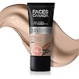 FACESCANADA All Day Hydra Matte Foundation|3-In-1 Foundation + Moisturizer Cream + Spf 30|24 Hr Aloe Hydration&Vitamin C|10Hr Long Wear|Medium To High Buildable Coverage|Rich Ivory 013|25Ml,Pack Of 1
