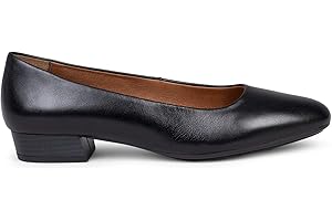 miMaO. Zapatos de Piel con tacón bajo y tecnología de Confort. Hechos en España