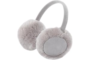 GNEGNI LIFE Ear Muffs Kids Furry Classic Earmuffs Elastic Faux Fur Ear Warmers Comfortable Ear Covers Outdoor Running Girls and Boys