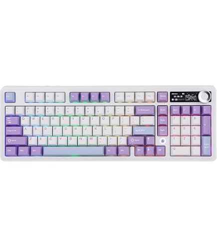 Jual Ajazz AK870 / AK-870 TKL WIreless Gaming Keyboard Mechanical RGB Triple Connection I.20153465