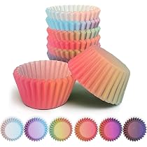 Uudimee 2 Mini-Muffinformen Aus Silikon – 9 Mulden, Antihaftbeschichtet, Hitzebeständig Bis 230°C, Spülmaschinenfest