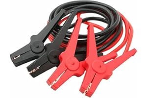 TOOLSTEK Wokin 220 Amp Heavy Duty jump Leads For petrol and Diesel booster Cable Jump Starting Petrol Engines 3 Meters Battery Booster Cable Complete With Carry Storage includes A Practical Carry bag.