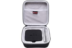 XANAD Torba podróżna do telewizora Apple TV 4K HD 2022 2021, 32 GB, 64 GB, pokrowiec na pilota zdalnego sterowania