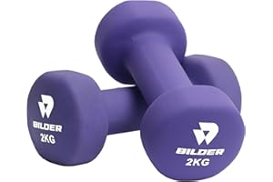 BILDER - Coppia Manubri Palestra, Forma Esagonale e Superficie Antiscivolo, Set Pesi Palestra per Allenamento a Bassa Intensità ed Esercizi di Tonificazione, Pesetti con Rivestimento in Neoprene