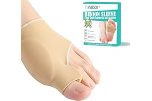 gelpretty Hallux Valgus Corrector,Hallux Valgus Socks,Big Toe Straightener,Big Toe Space Suitable for Overlap Toe, Hammer Toe Correction and Protection,Hallux Valgus Cushion Toe Brace