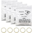 XdealCozyxc 400 Pcs Dental Orthodontic Elastic Bands, Braces Bands (Rabbit 3/16'' 3.5OZ)