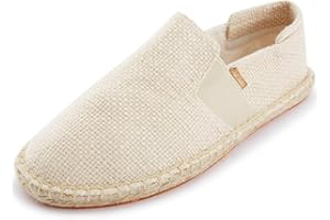 Alexis Leroy Espadrilles Plates en Toile pour Hommes