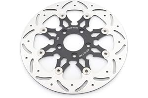 T | TARAZON TARAZON 11.5'' Bremsscheibe Vorne für Harley Davidson Softail 1584 FLSTC FLSTF FLSTFB Fat Boy FLSTN Custom/Softail 1450 FLSTS/1690 Softail Fatboy Deluxe Slim/Touring 1450 Electra Glide 2000-2006