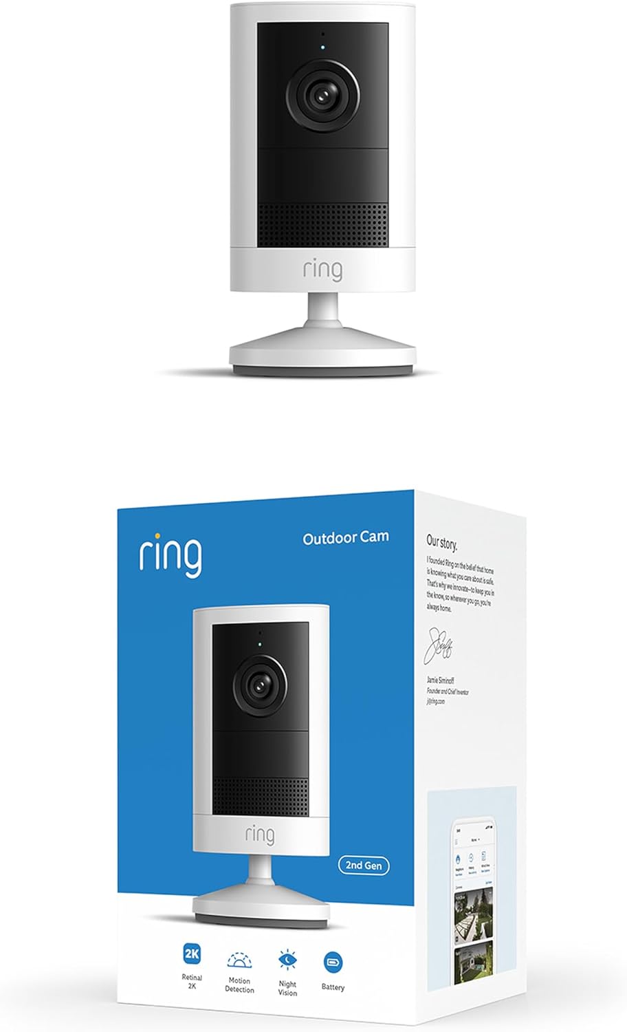 Avantages, Atouts et Limites du Ring Outdoor Camera 2K Sur batterie nouvelle