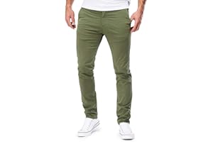 MERISH Chino Herren Slim fit Chinohose Stretch Designer Hose Neu 401