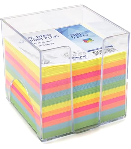 Idena 11198 Notepad 9 X 9 Cm, 700 Loose Notepads Made Of FSC Mix Paper 75 G/m² In 4 Colours - View #6