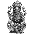 SHIJPIK 92.5 Pure Silver Ganeshji Idol (4x3 cm) – Handcrafted Silver Murti for Pooja Room, Office & Home Decor – Ideal for Gifting