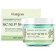 NALACAL Rosemary Hair Growth Scalp Scrub, Clarifying and Exfoliating Scalp Treatment for Thinning Hair - Hair Treatment Nourishing Hair Care, Salt Scrub for Oily Scalp Dandruff and Build-Up Remover