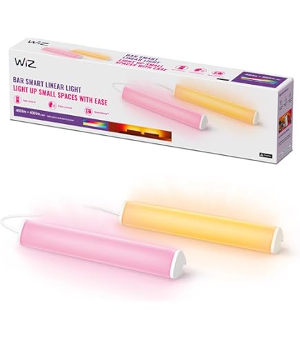 WIZ Spot Gekleurd en Wit Licht GU10 50W Slimme ledlamp Transparant