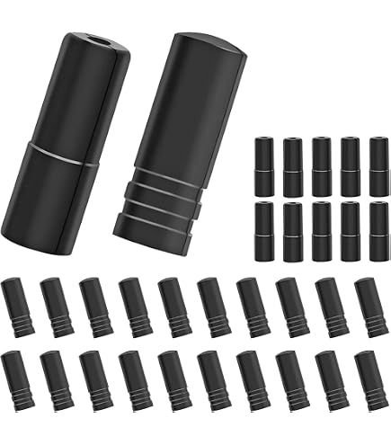 200 Embouts De Câble Pour Vélo – 8 Couleurs, Alliage Aluminium, Pour Freins Et Dérailleurs, Taille 12 Mm