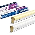 Crompton Immensa Smart Batten 20 Watt IOT Wi-Fi Enabled LED Batten (White Tunable and Dimmable, Compatible with Alexa and Google Assistant), White and Golden, Pack of 1 (LDIMN20-Wifi)