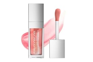 Ingzy Hydrating Lip Oil, huile à lèvres Brillant à lèvres Transparent, Lip Gloss, Non-Sticky Formula lip oil Maquillage, Rouge à lèvres liquide teinté pour filles et femmes