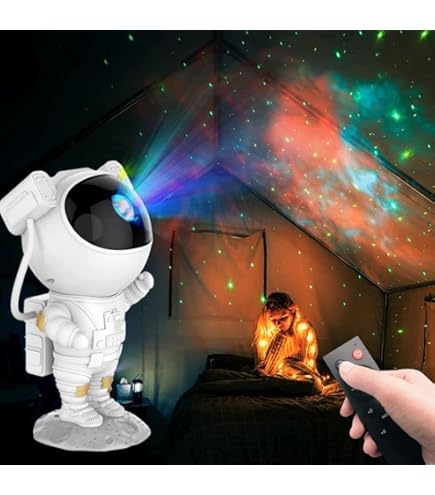 Melvin India,Astronaut Galaxy Light Star Projector - Bedroom