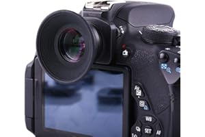 Topiky Viseur de l'appareil Photo 1.5X, Loupe oculaire à focale Fixe DSLR Viseur oculaire grossissant pour Nikon, pour Canon APS-C, pour Sony, pour Fujifilm, pour Kodak, pour Sigma, pour Leika R