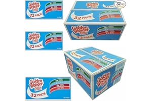 Golden Wonder Fully Flavoured Blue Box Cheese and Onion Salt and Vinegar Smoky Bacon Ready Salted 32pkx25g | by IDEAONIC