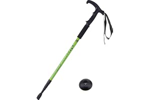 Hikehobby® 65CM to 135CM Antishock With Handle Trekking Walking Hiking Stick Pole