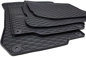 ‎KFZ-PREMIUMTEILE24 kfz-premiumteile24 Gummimatten Kompatibel mit Golf 4 (1J) Bora New Beetle (9C) Fußmatten Allwetter Automatten Premium Qualität