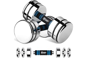 ‎NORTHDEER Northdeer Stahl Kurzhanteln - Ultrakompakte Einstellbare Hanteln 2,5kg 5kg 7,5kg 10kg 15kg 25kg mit Schaumstoff-Griff - Innovative Stahlhantel für Zuhause