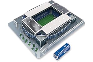 Aida Bz Deportes Estadio Modelo 3D, el Estadio de Cornella el RCD Espanyol Modelo Aficionados Recuerdo Puzzle DIY, 14" x 11.8" x 2"