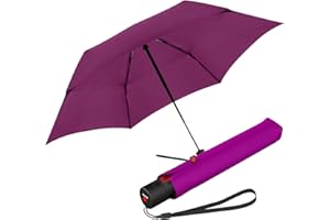 Knirps Taschenschirm Ultra U.200 Medium Duomatic – Auf-Zu-Automatik – Sturmfest – Windproof