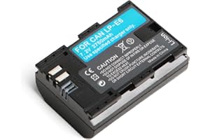 KWTOUL LP-E6 LC-E6 LC-E6N - Batería compatible con Canon EOS R R5 R6 R7, R5 C, R6 Mark II, EOS 5D Mark II III IV, 5D SR 6D Mark II 7D Mark II 6D 7D 90D 80D 70D 60D 60Da XC10 XC15