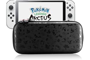 JoyHood Tasche für Switch & Switch OLED | Schatten Printing Tech Angenommen | Limitierte Edition Ultimatives Glänzendes Schwarz