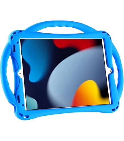Custodia AICase Antiurto EVA Per IPad 10.2 (7/8/9 Gen) - Protezione Bambini + Vetro Temperato