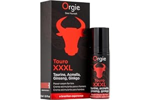 Orgie Touro XXXL alargador de pene masculino crema - vigorizante sexual masculino crema - Más grueso, más largo y más fuerte potenciador ereccion crema proporcionar un placer intenso - frasco 15ml