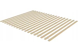 BDW Holztech Ribbotten, 300 kg, högkvalitativ, extra stark ribbotten av lokal skog, 160 x 200 cm, obehandlad – för en hälsosa