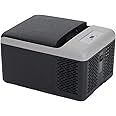Alpicool C9PT 9L Compressor Car Fridge Freezer, DC 12v Camping Refrigerator, Portable Mini Cool Box for TruckCampervanRVBoat, -20℃ to 20℃(Black)